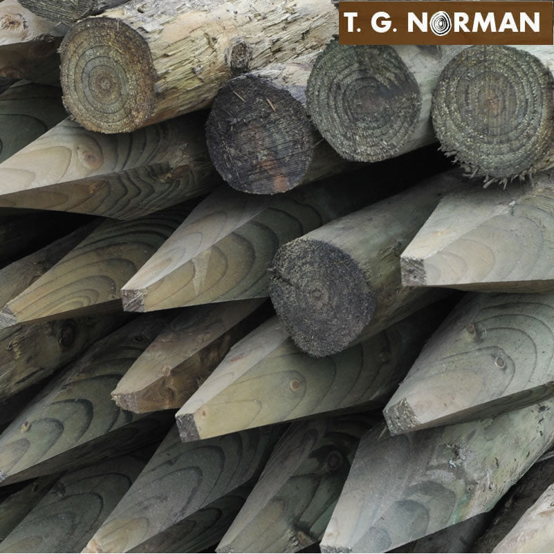 Machine Post - Round – T. G. Norman